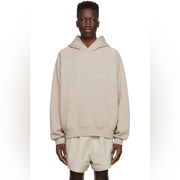 ❗️SOLD❗️✨Brand New✨FEAR OF GOD| ESSENTIALS Raglan Hoodie - Picture 1 of 5